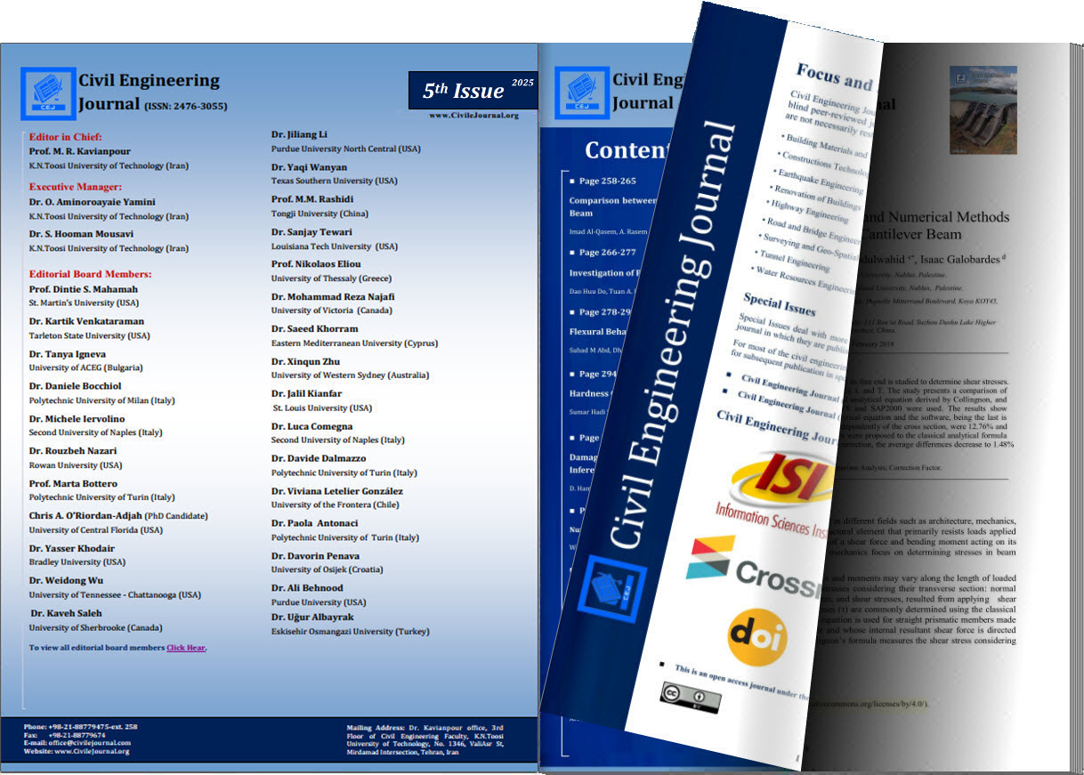 Civil Engineering Journal